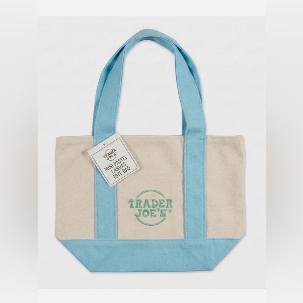 🌷Trader Joe's Mini Canvas Tote